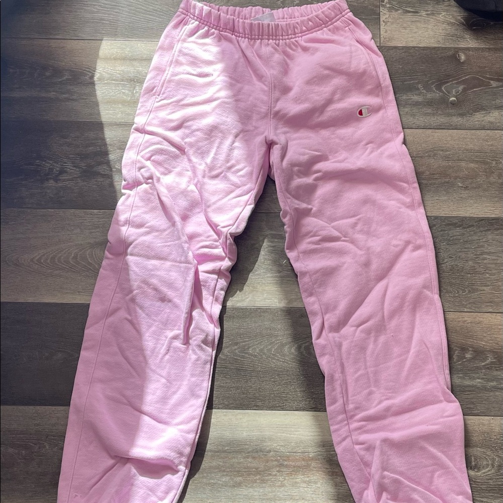 Pink Champion Sweatpants